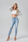 HIGH RISE SKINNY - FEATURED ON FLIP-Skinny-BAYEAS