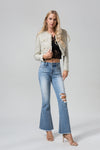 MID RISE FLARE JEANS BYF1019