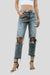 HIGH RISE STRAIGHT LEG - FEATURED ON FLIP-Straight-BAYEAS