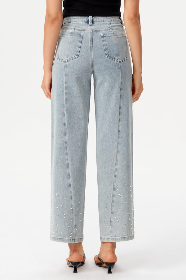 Berlin High Rise Barrel Jeans