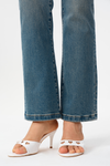 Valentine Mid Rise Flare Jeans