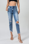 HIGH RISE MOM JEANS BYM3004