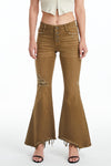HIGH RISE FLARE JEANS BYF1108