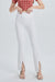 High Rise Front Slit Flare Pants-Flare & Bootcut-BAYEAS