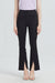 High Rise Front Slit Flare Jeans-Flare & Bootcut-BAYEAS
