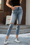 HIGH RISE MOM - FEATURED ON FLIP-Mom Jeans-BAYEAS