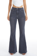 HIGH RISE FLARE JEANS BYF1118