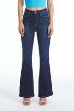 HIGH RISE FLARE JEANS BYF1125