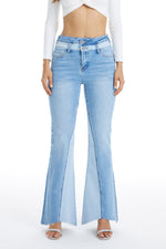 HIGH RISE FLARE JEANS BYF1117