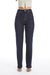 High Rise Straight Denim Jeans-Straight-BAYEAS