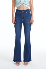 HIGH RISE FLARE JEANS BYF1122