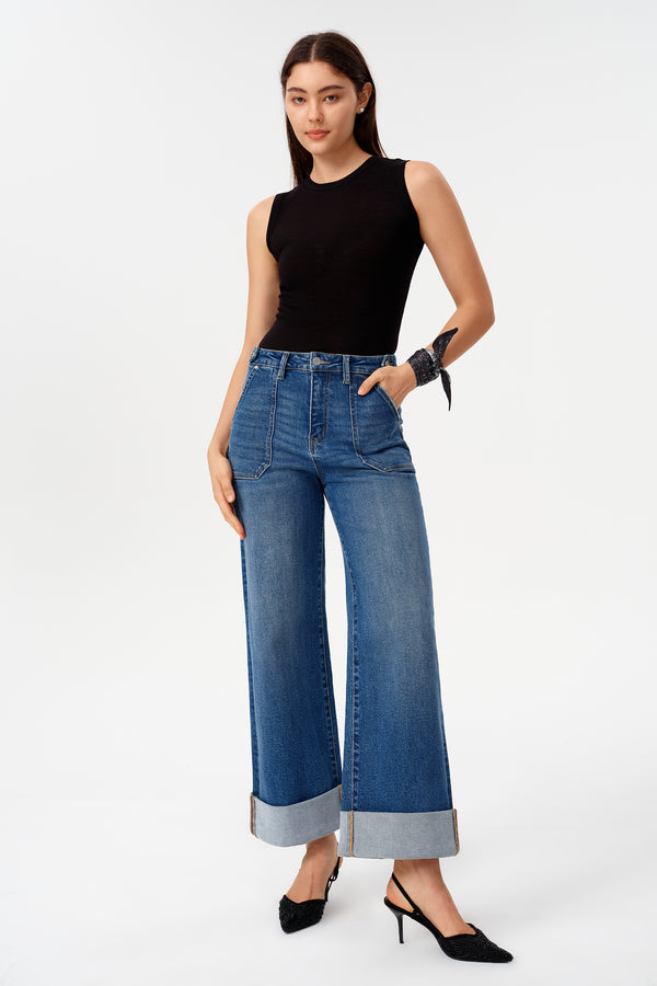 Briar High Rise Wide Leg Jeans