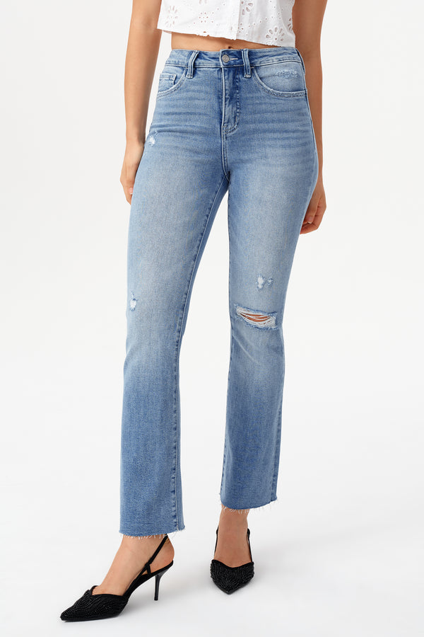 High Rise Bootcut Jeans