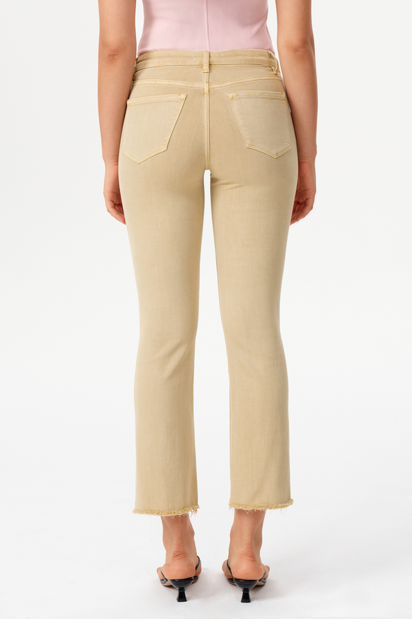Mid Rise Bootcut Woven