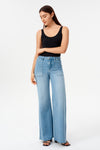 High Rise Wide Leg Jeans