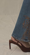 High Rise Bootcut Jeans