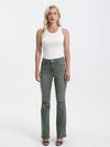 High Rise Distressed Flare Pants